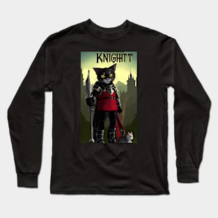 Cat knight Long Sleeve T-Shirt